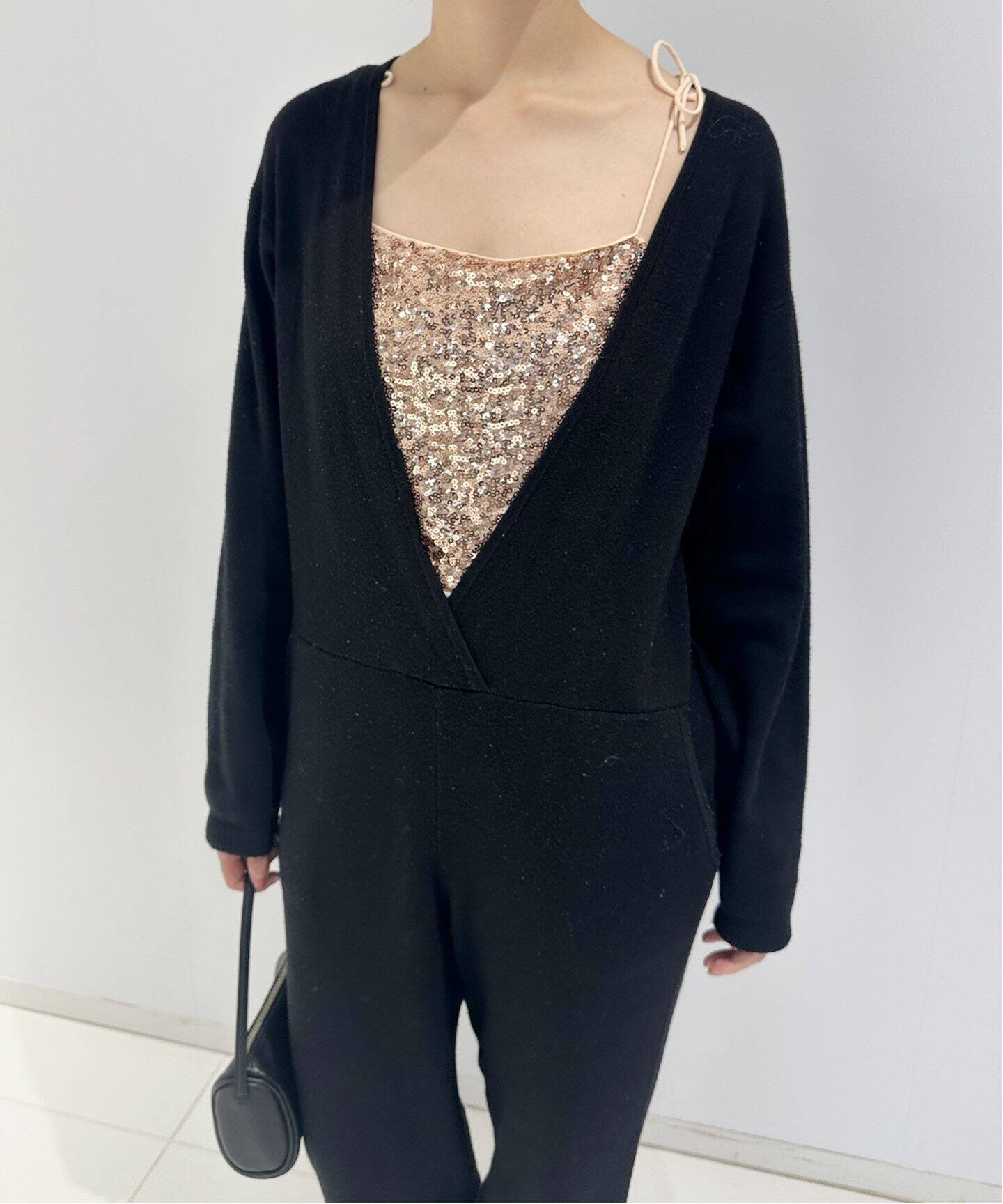 BAUM UND PFERDGARTEN/バウム ウンド ヘルガーデン】sequins camisol  