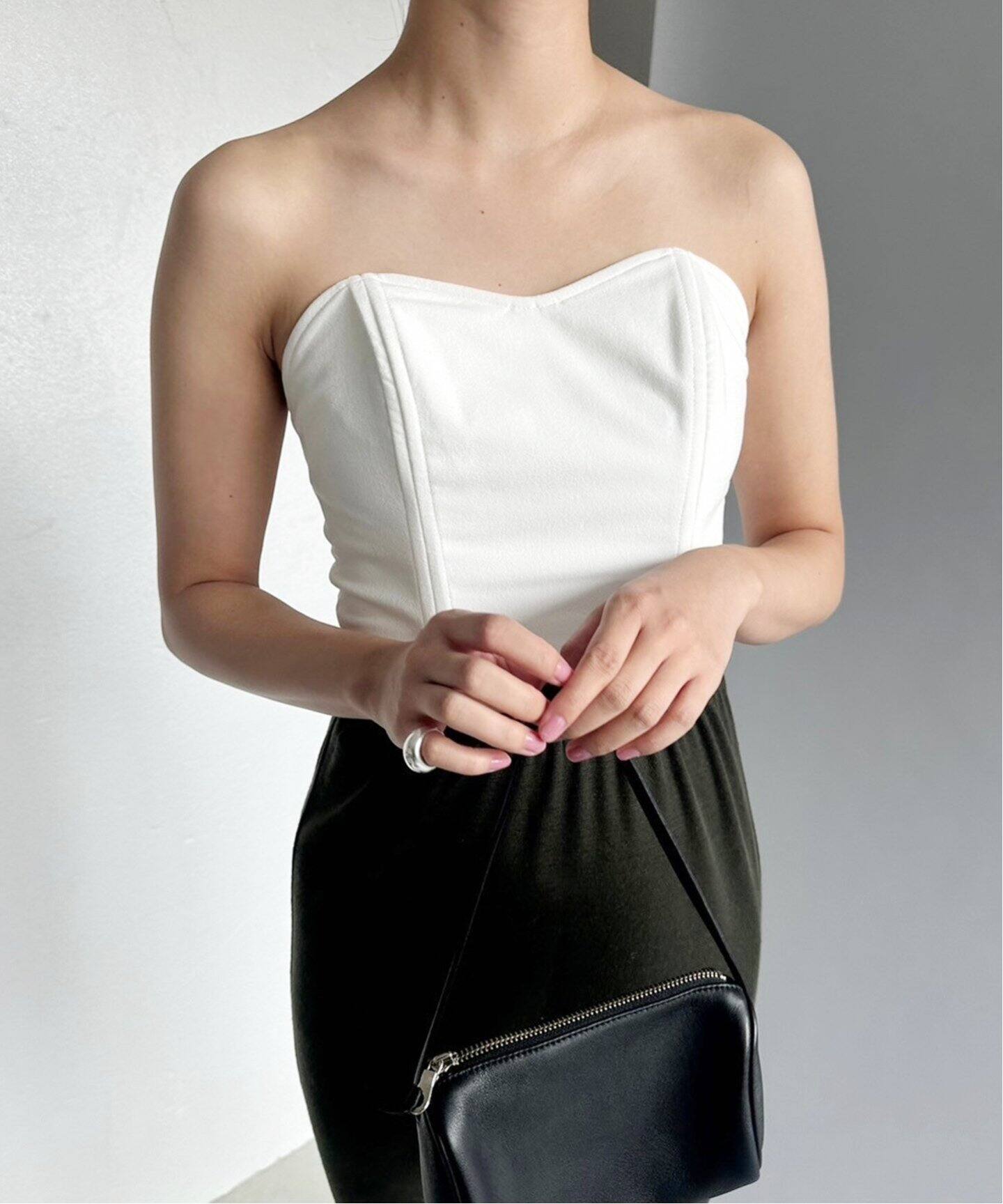 新品未使用 【PAN/パン】 pan bare top PAN/パン】ULTRASUEDE BARE TOP（その他トップス）｜EDIT.FOR LULU