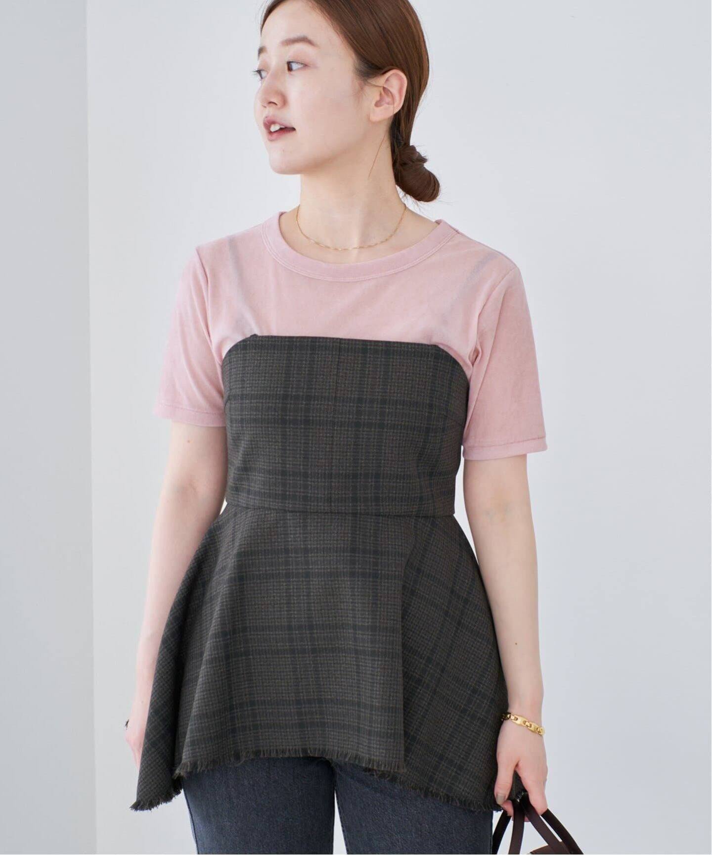 ドライツィードペプラムビスチェ（その他トップス）｜IENA（イエナ）の  