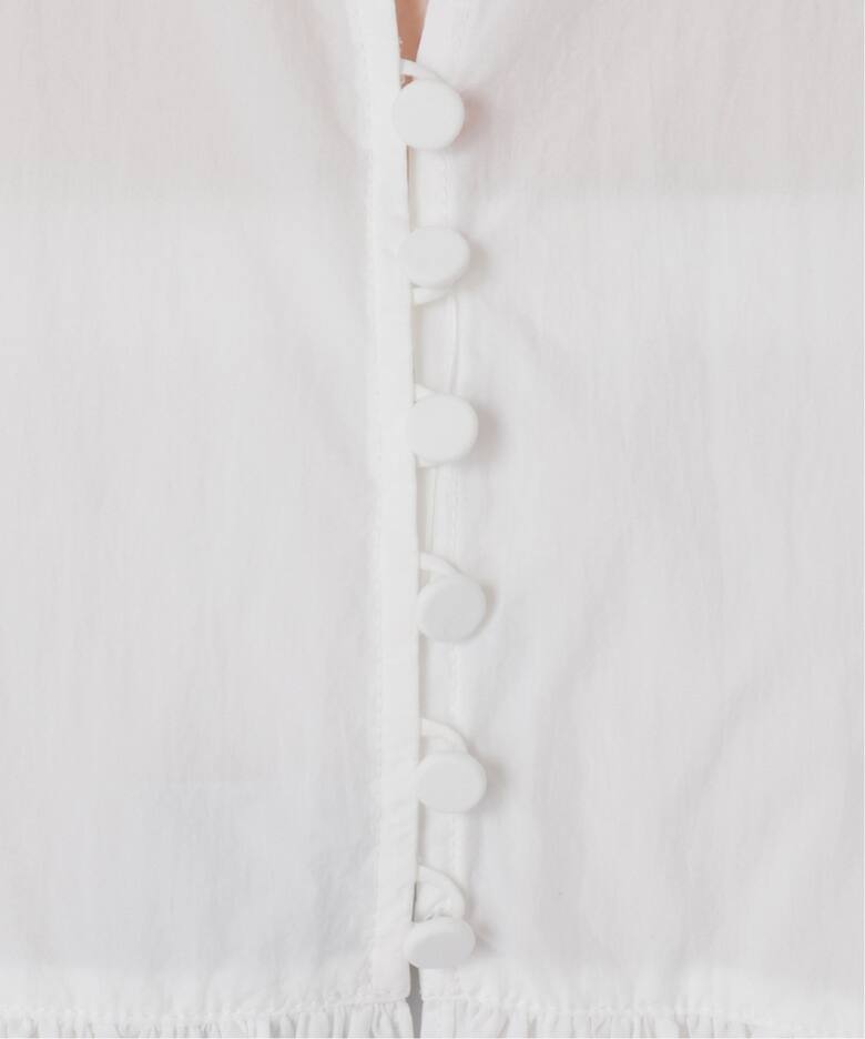 ライトタフタ ショートギャザーブラウス（シャツ／ブラウス）｜IENA  