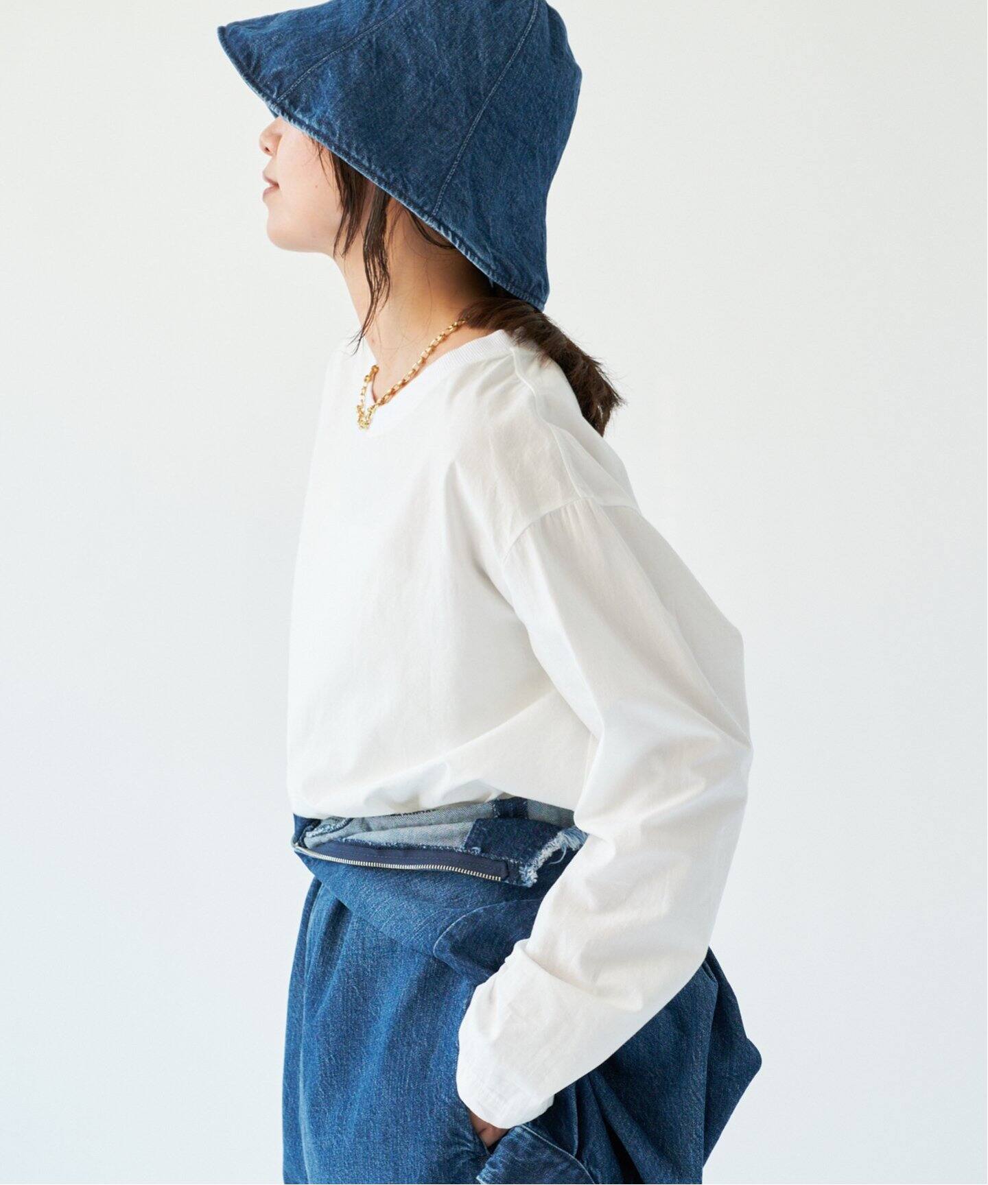 イエナ　今季新作美品　コットンブラウス 洗濯機洗い可》IENA LA BOUCLE コットンサテンシャツ（シャツ/ブラウス