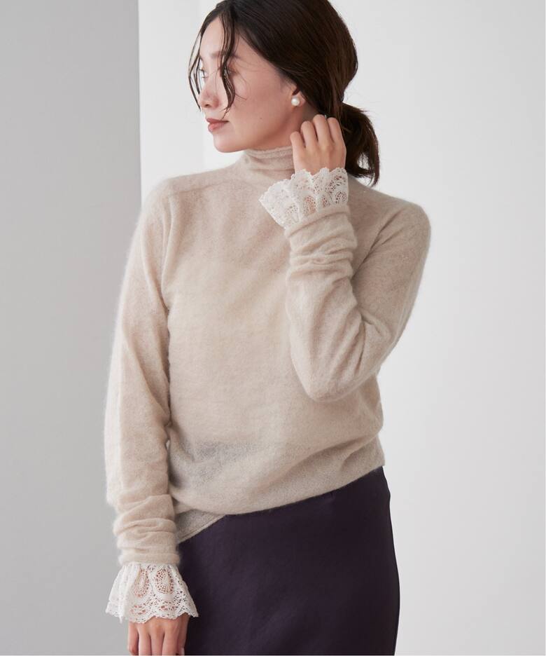 マニーレース フリル ブラウス（シャツ／ブラウス）｜IENA（イエナ）の  