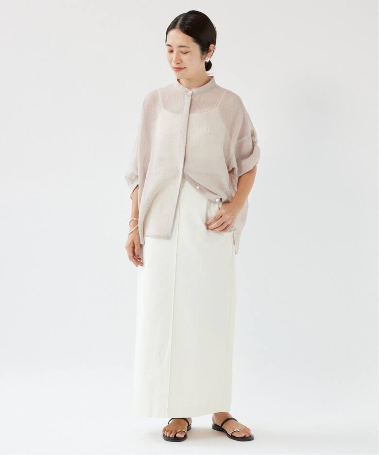 シアーネップ ドルマンブラウス（シャツ／ブラウス）｜IENA（イエナ  