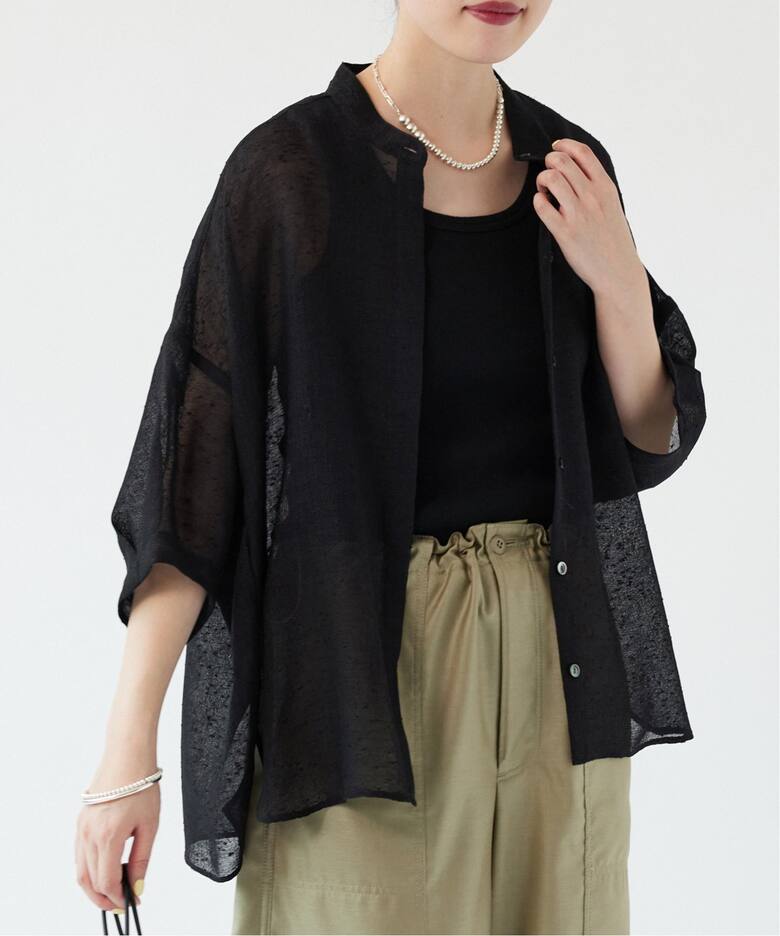 シアーネップ ドルマンブラウス（シャツ／ブラウス）｜IENA（イエナ  