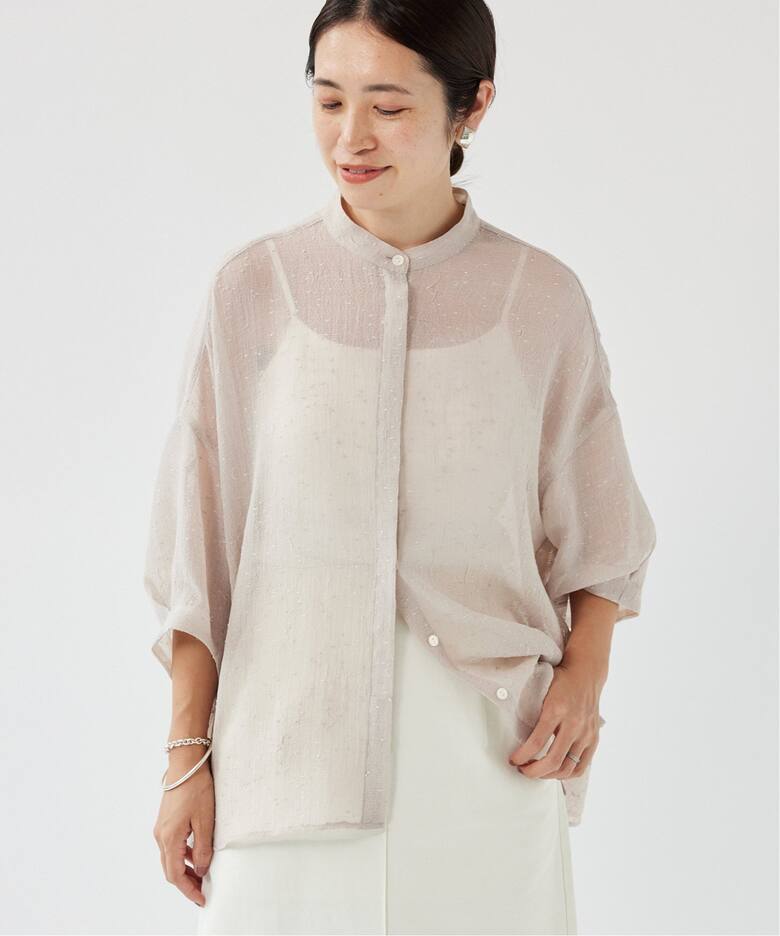 シアーネップ ドルマンブラウス（シャツ／ブラウス）｜IENA（イエナ  