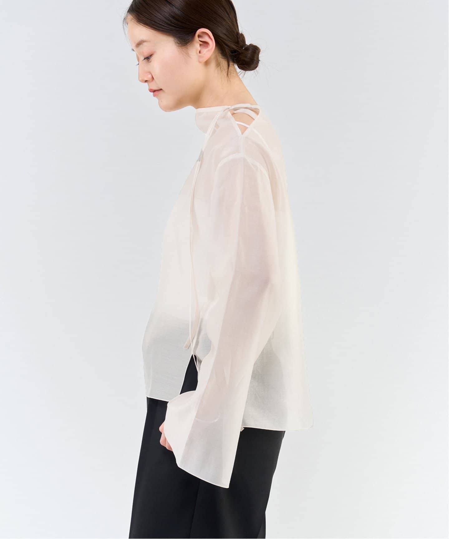 endo.シアーボトルネックブラウス（シャツ／ブラウス）｜IENA