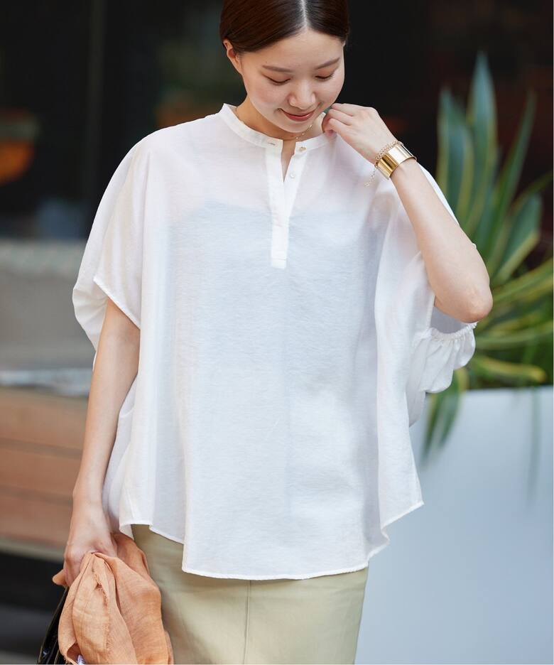 追加4》ニュアンスドルマンブラウス（シャツ／ブラウス）｜IENA  