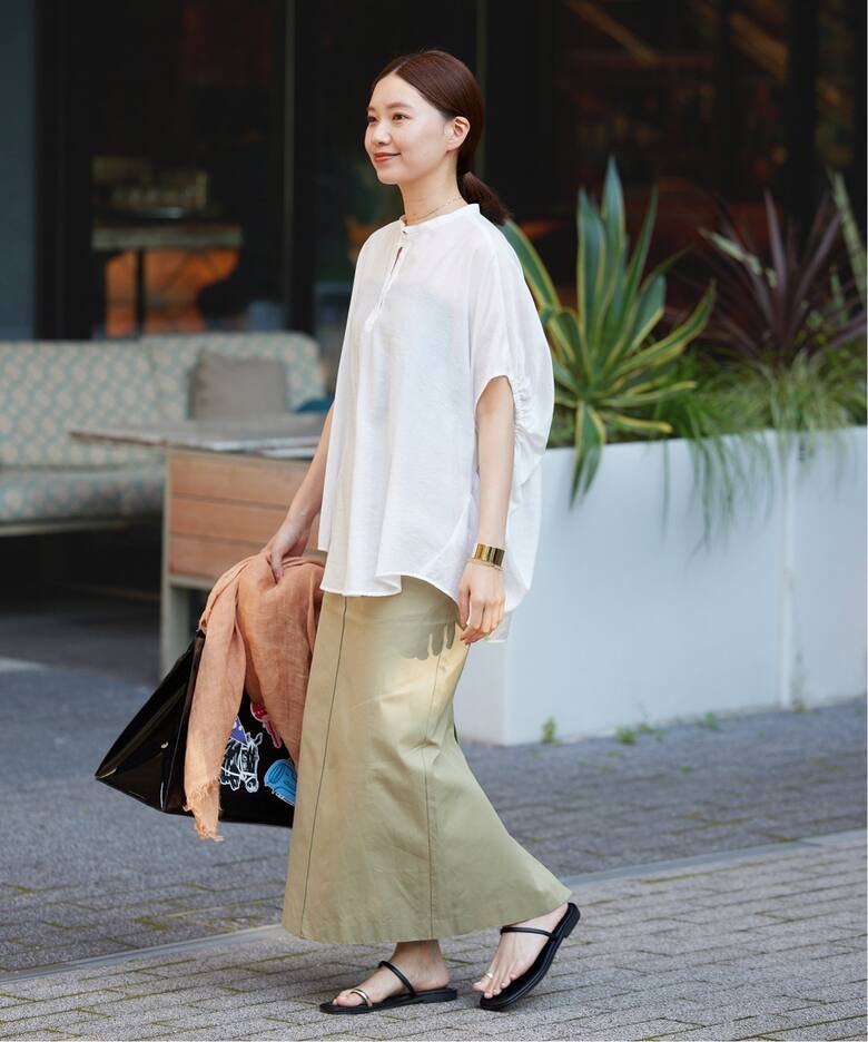 追加4》ニュアンスドルマンブラウス（シャツ／ブラウス）｜IENA  