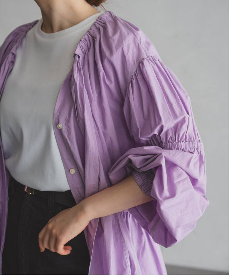 SARA MALLIKA × IENA ボウシャツブラウス（シャツ／ブラウス）｜IENA  