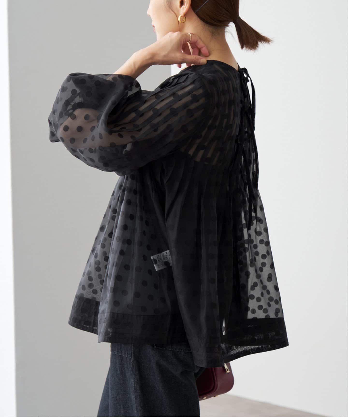 TORRAZZO DONNA/トラッゾドンナ dotblouse ブラウス DOTBLOUSE（シャツ