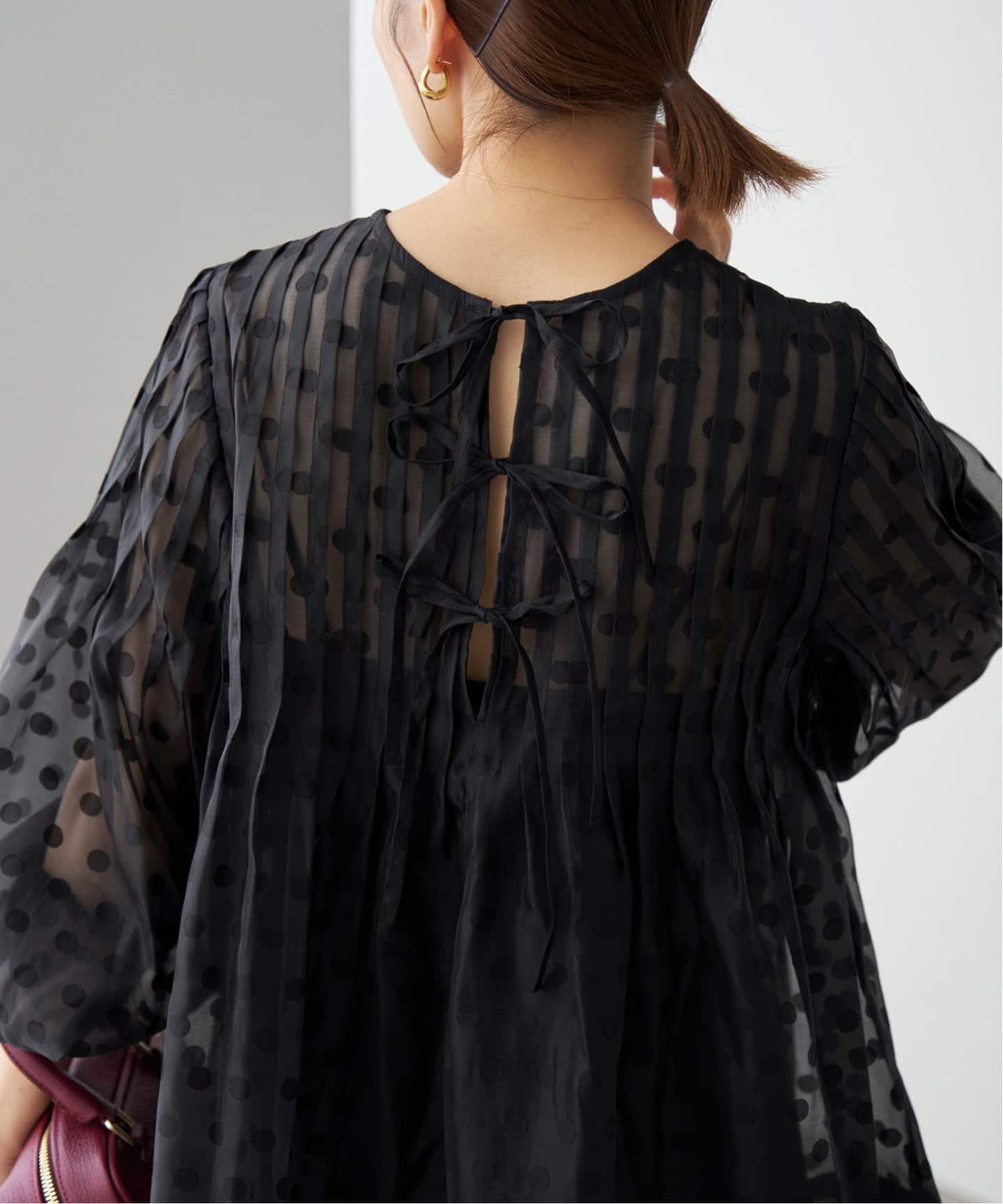 IENA TORRAZZO DONNA/トラッゾドンナ dotブラウス TORRAZZO DONNA/トラッゾドンナ dotblouse ブラウス DOTBLOUSE