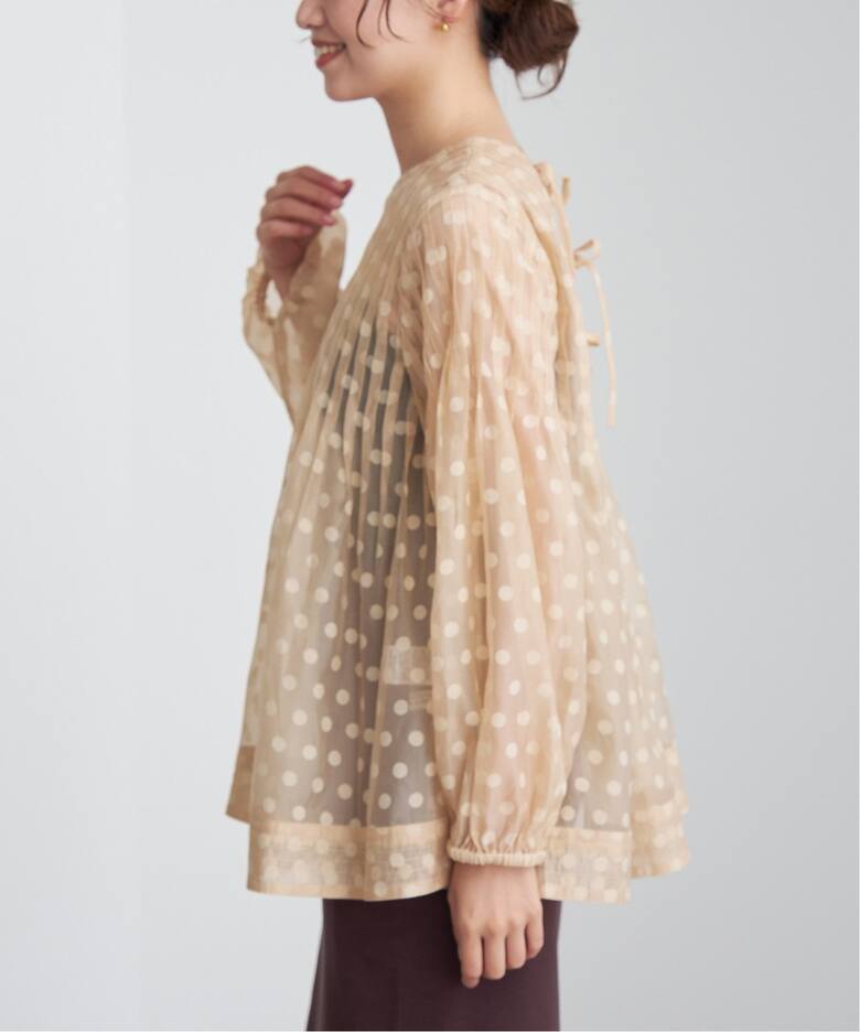 TORRAZZO DONNA/トラッゾドンナ dotblouse ブラウス DOTBLOUSE（シャツ 