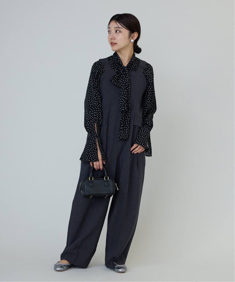 TORRAZZO DONNA/トラッゾドンナ ドットブラウス（シャツ／ブラウス  