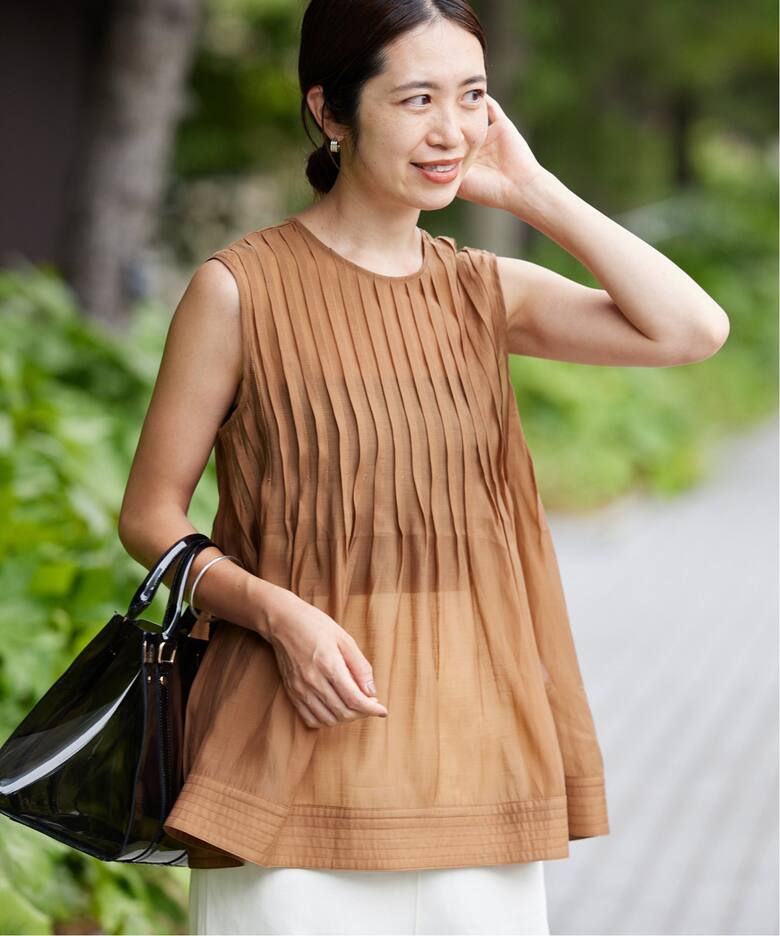 追加》TORRAZZO DONNA/トラッゾドンナ Pintuck tunics blouse 