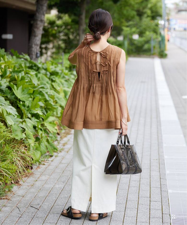 追加》TORRAZZO DONNA/トラッゾドンナ Pintuck tunics blouse 