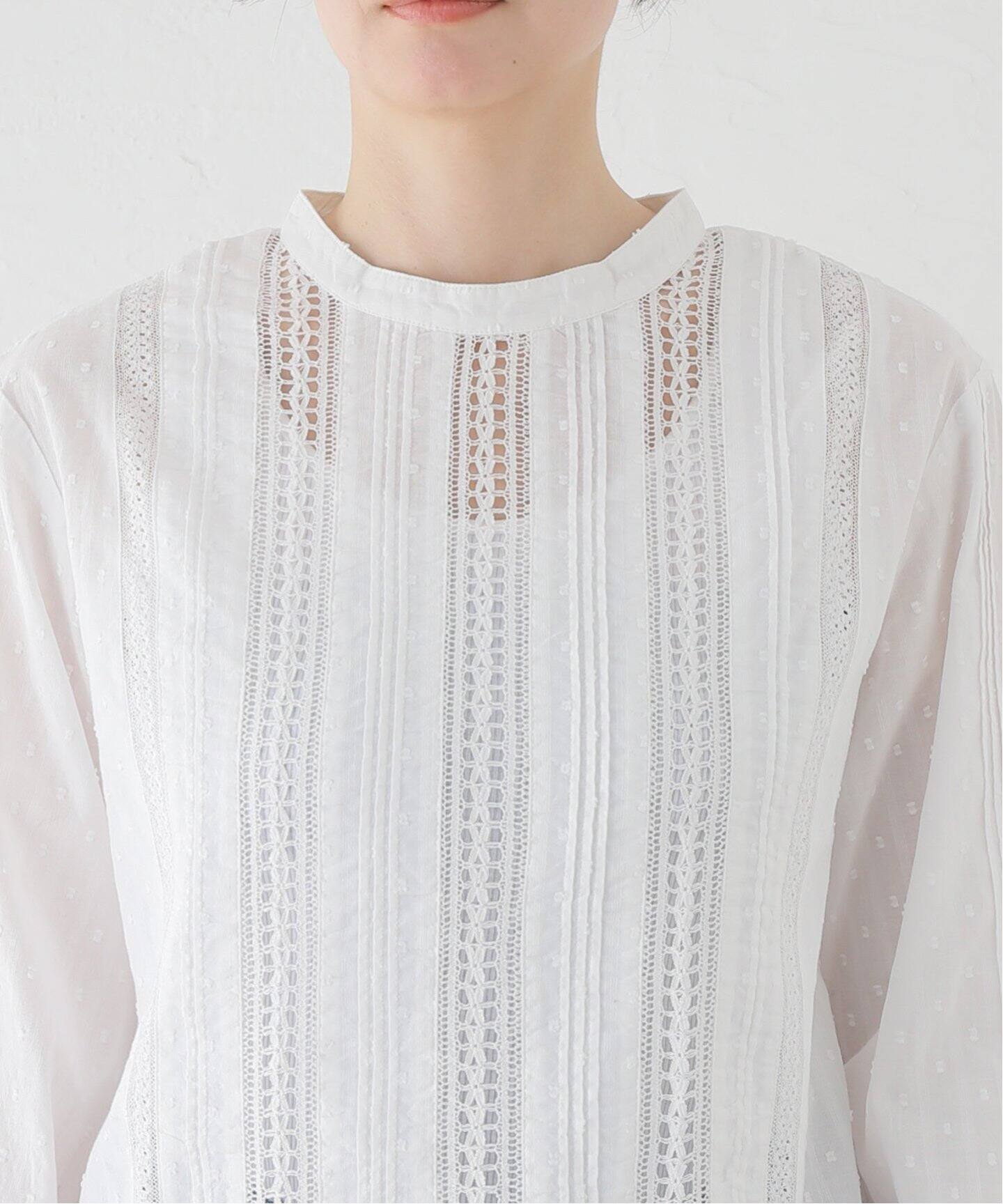 SLOBE IENA(IENA SLOBE)◆半袖ブラウス/--/コットン/WHT/24-051-912-5010-2-0 SLOBE IENA ブラウス シャツ 「追加」リネンコットンレギュラー
