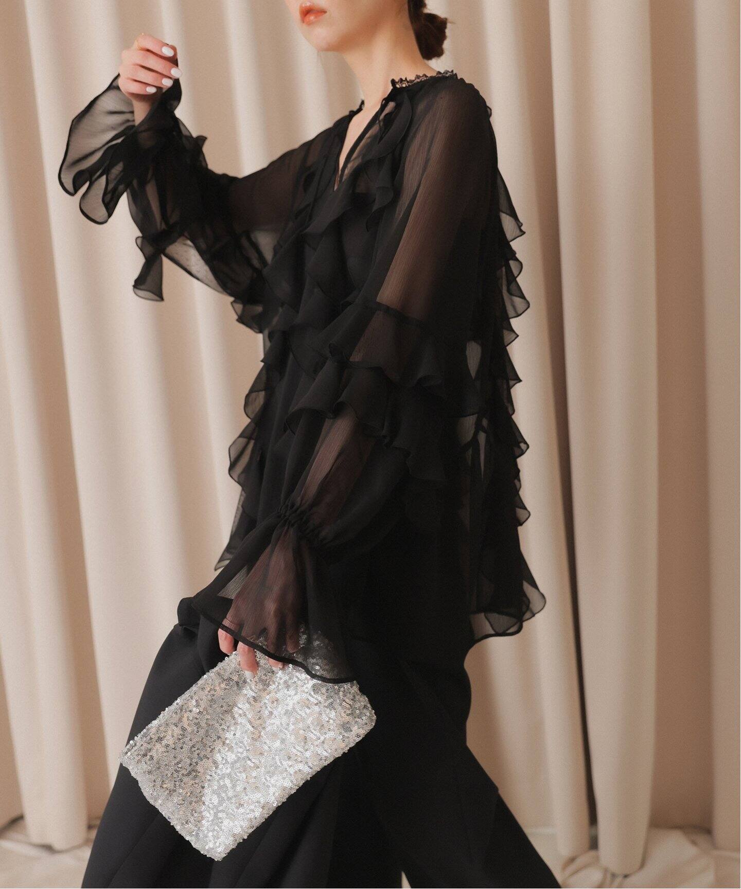 habi Frill ブラウス（シャツ／ブラウス）｜SLOBE IENA（スローブ