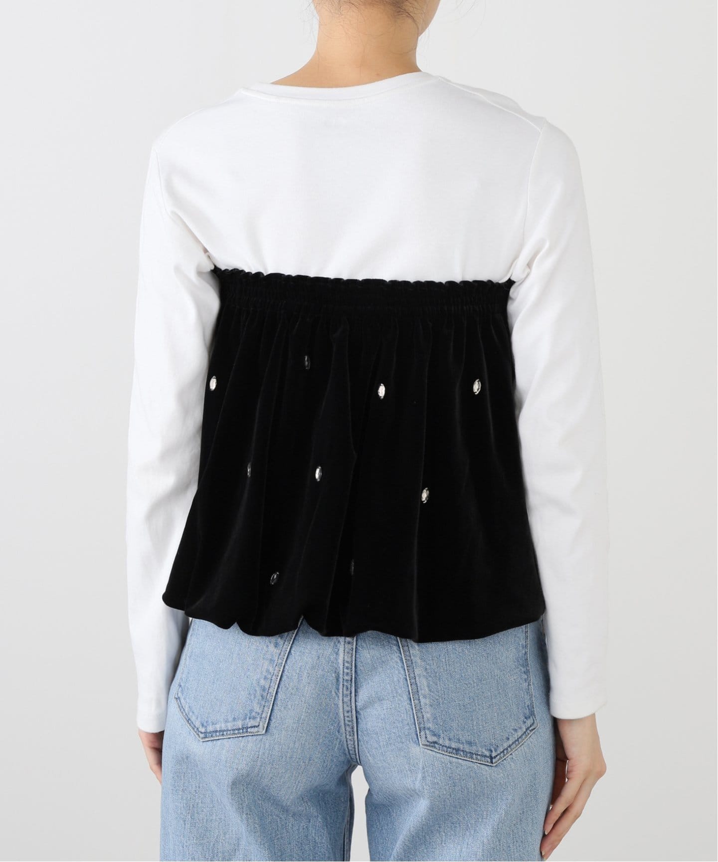 habi Velor Bijou Top（シャツ／ブラウス）｜SLOBE IENA
