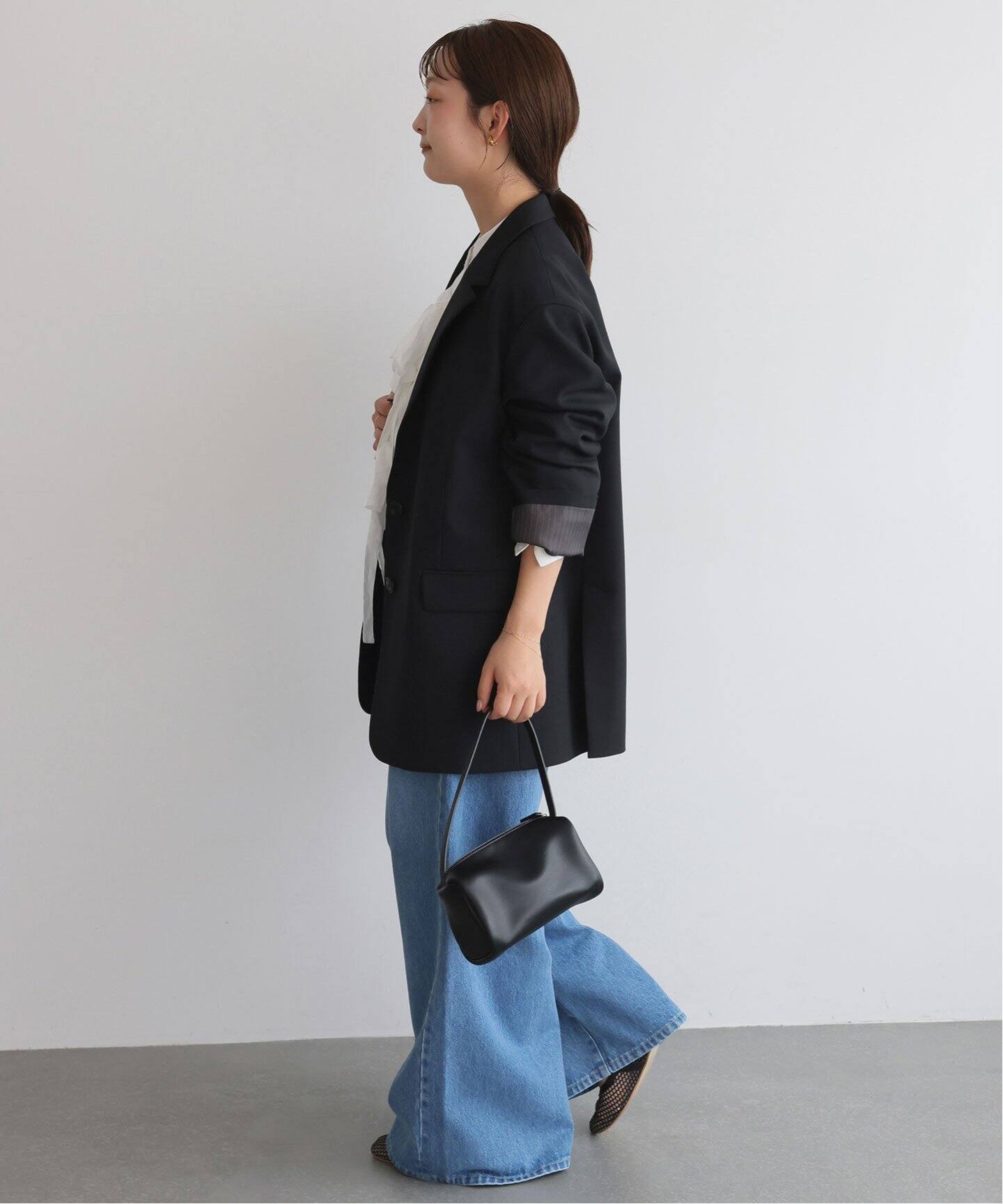 crinkle crinkle crinkle ribbon blouse CC-3015（シャツ／ブラウス 