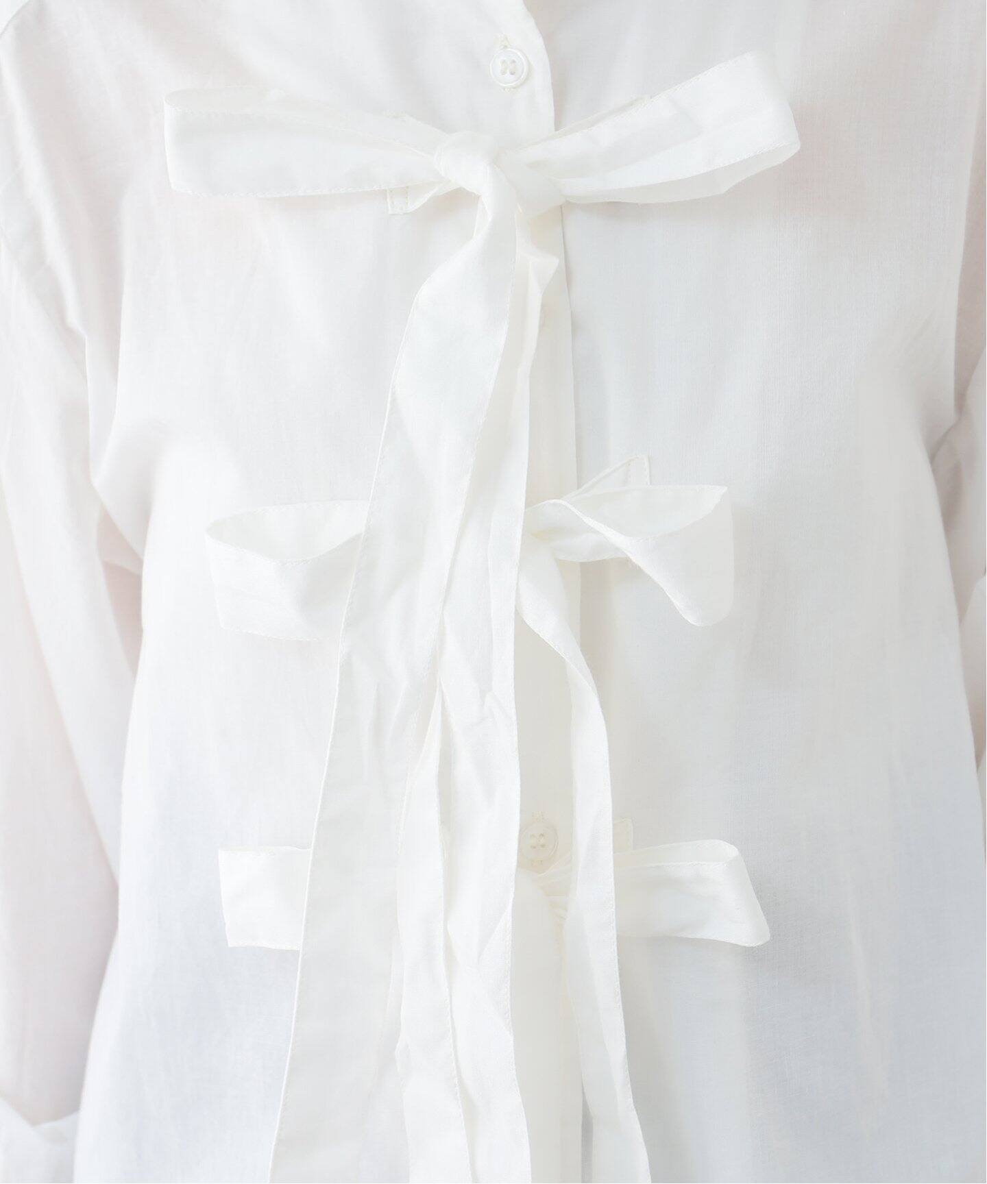 crinkle crinkle crinkle ribbon blouse CC-3015（シャツ／ブラウス 