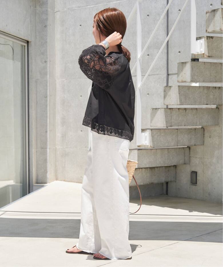 SARA MALLIKA/サラマリカ】LACE ブラウス（シャツ／ブラウス）｜SLOBE  