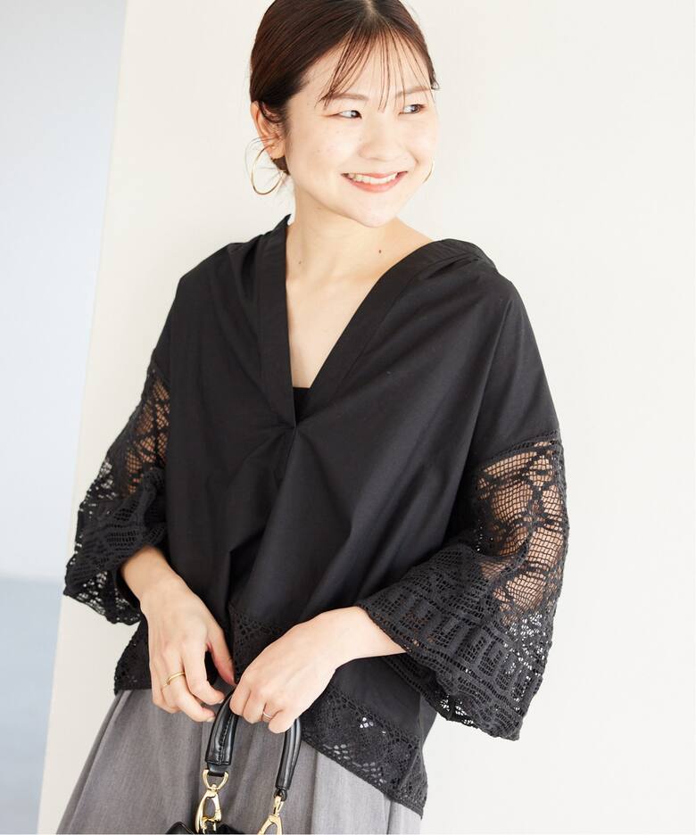 SARA MALLIKA/サラマリカ】LACE ブラウス（シャツ／ブラウス）｜SLOBE  