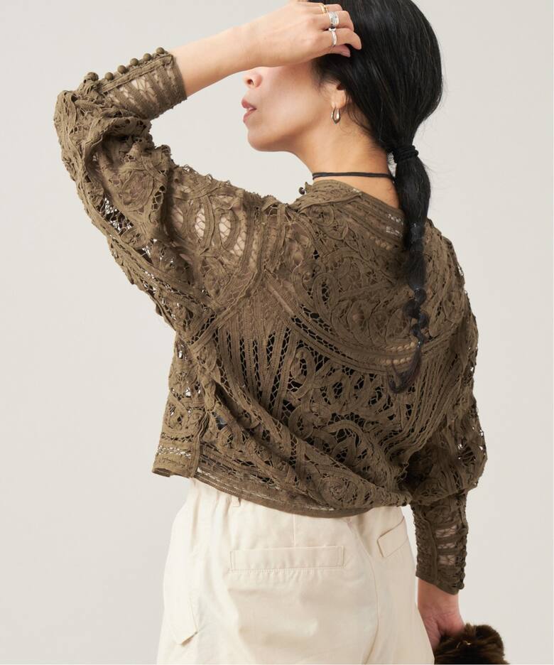 IENA LA BOUCLE バテンレースブラウス（シャツ／ブラウス）｜IENA  