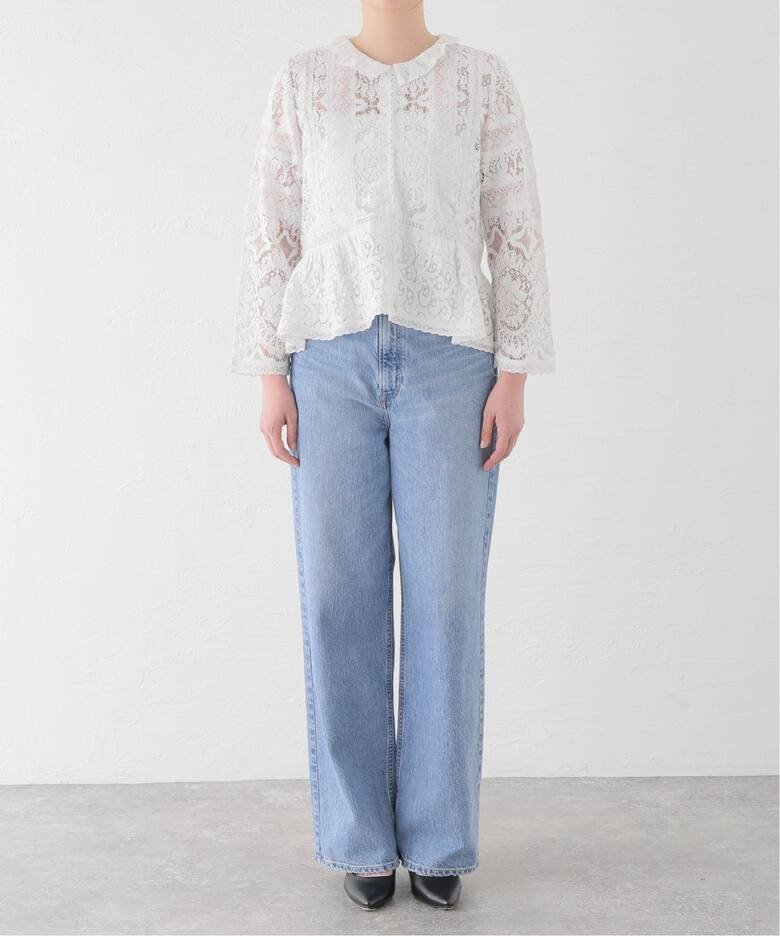IENA LA BOUCLE マニーレースブラウス（シャツ／ブラウス）｜IENA 
