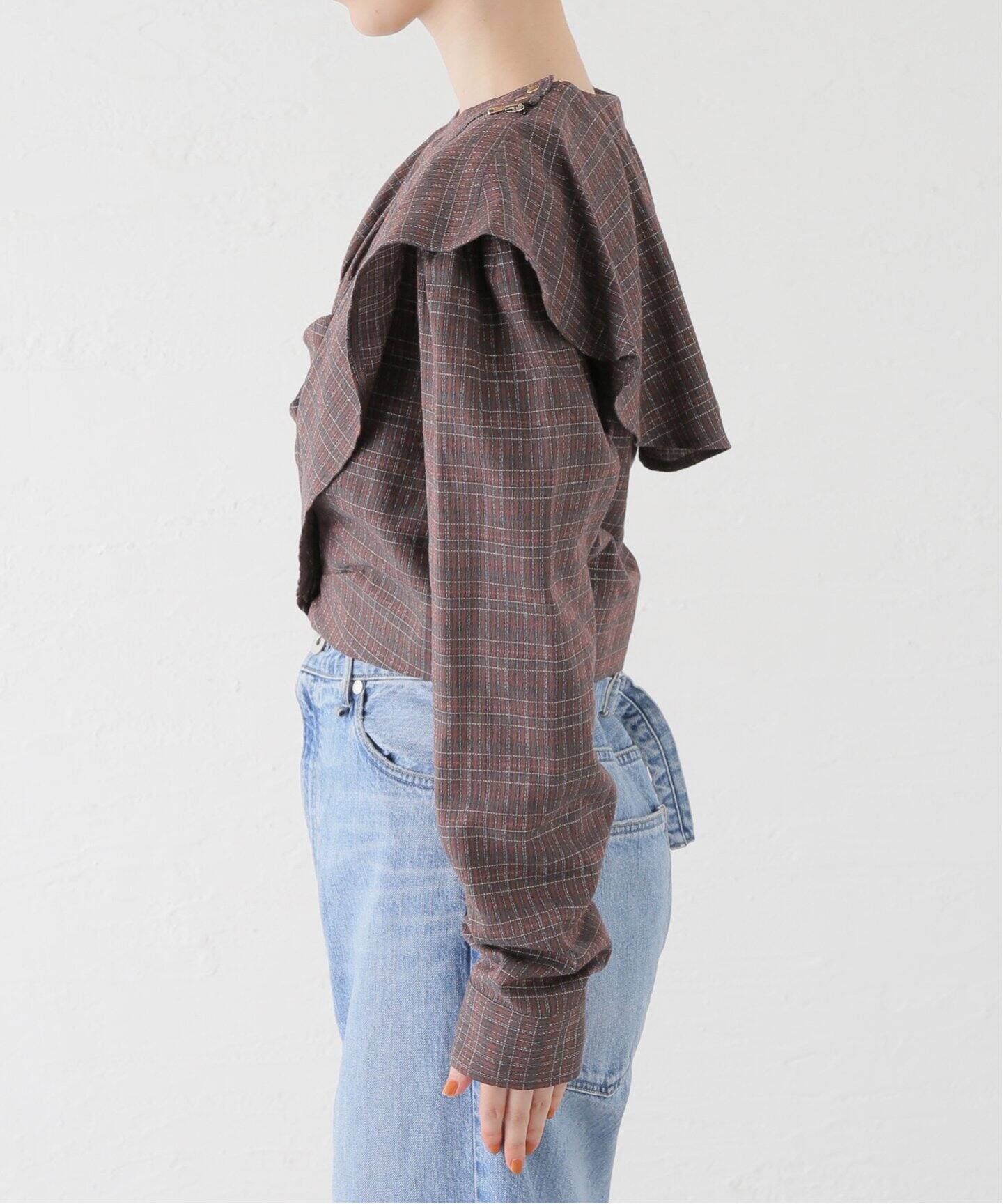PHOTOCOPIEU/ZIP UP ブラウス MONICA/242MOC