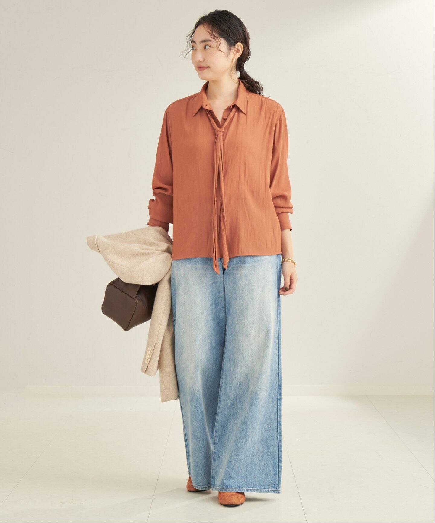 TIE ブラウス（シャツ／ブラウス）｜Plage（プラージュ）の通販