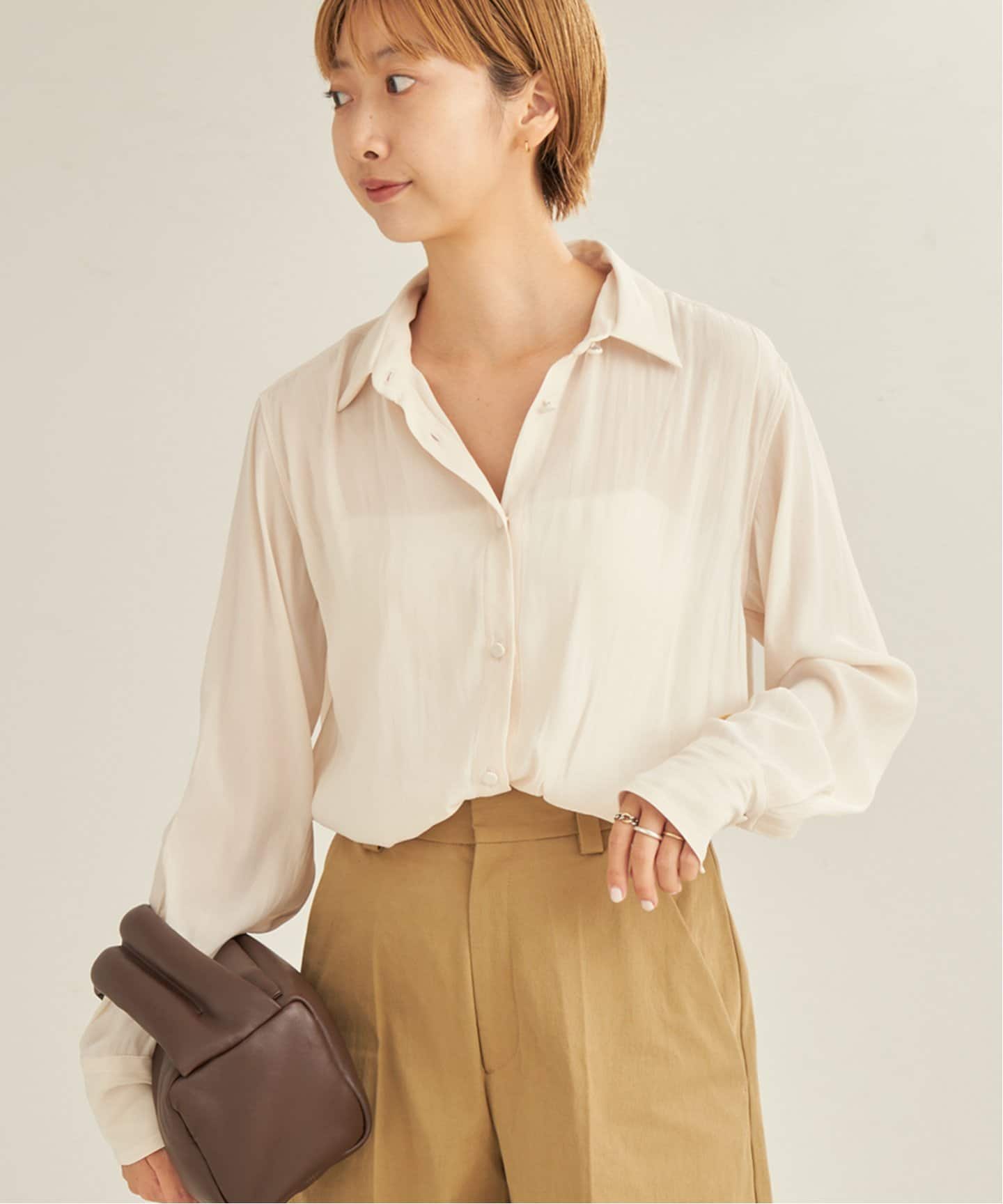 TIE ブラウス（シャツ／ブラウス）｜Plage（プラージュ）の通販