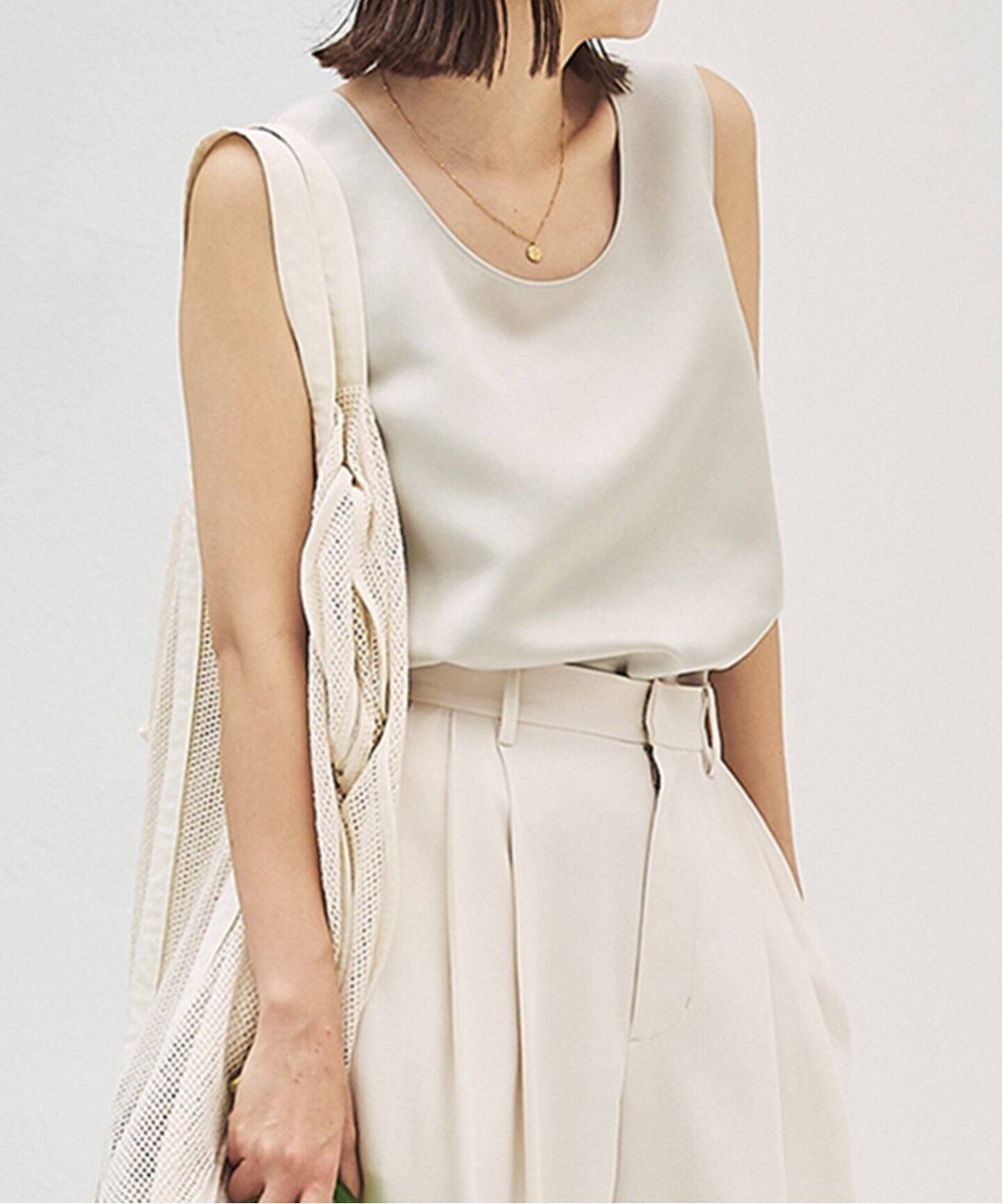 Satin タンク（タンクトップ）｜Plage（プラージュ）の通販｜BAYCREW 