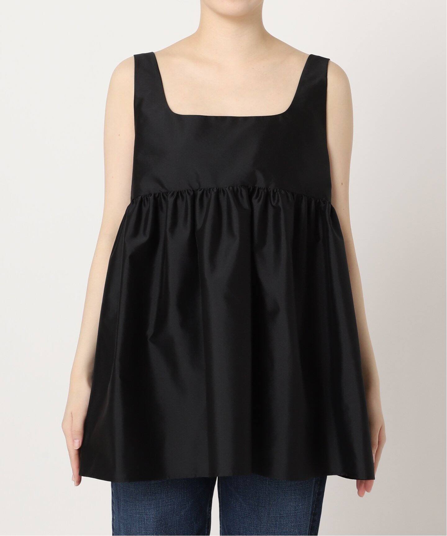 Silk Mix Taffeta N/S ブラウス（シャツ／ブラウス）｜Plage 