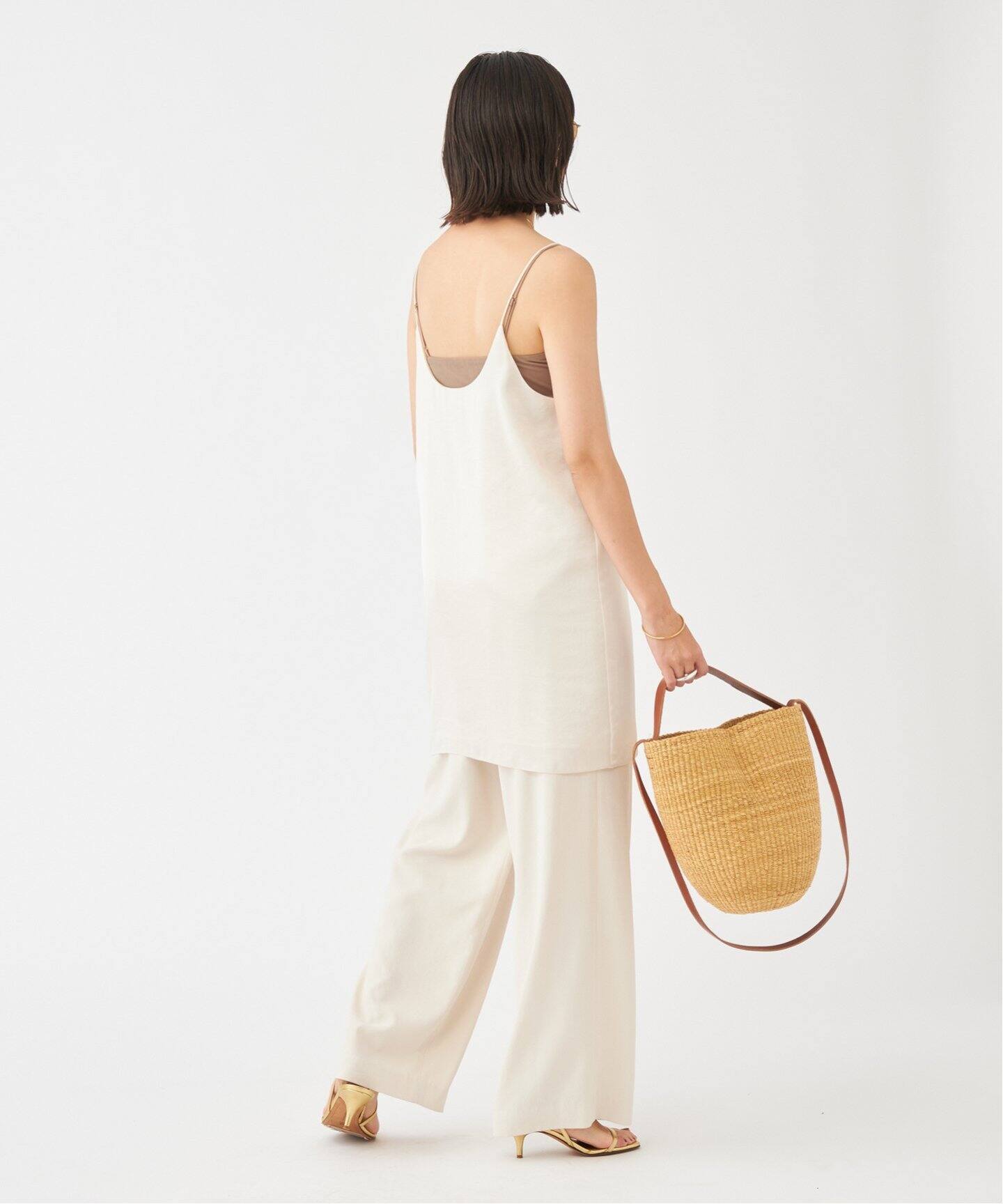 Satin Uneck キャミソール（キャミソール）｜Plage（プラージュ）の  