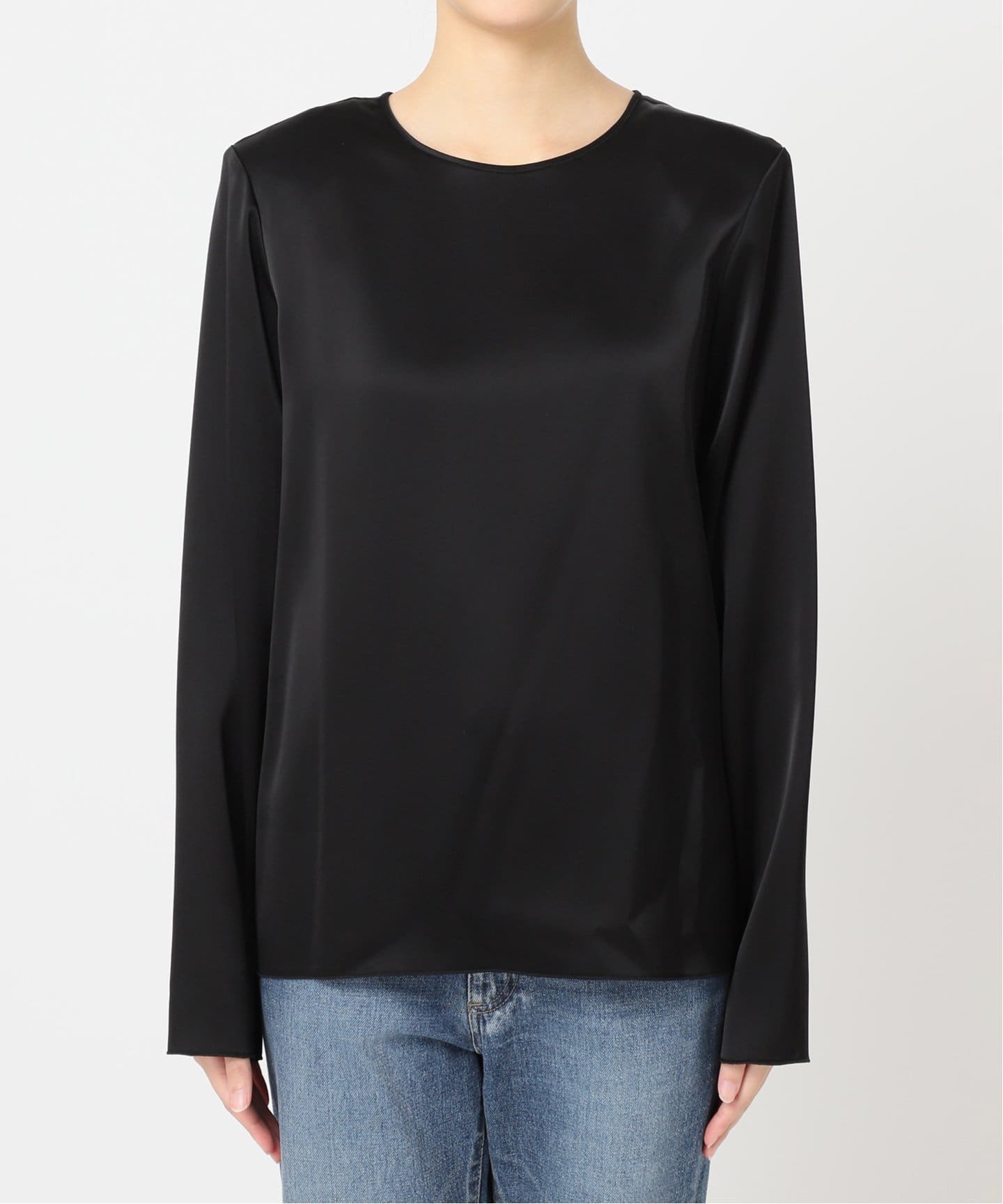 Plage RIAM サテンブラウス plage（プラージュ）の「【R'IAM】サテン ブラウス（シャツ