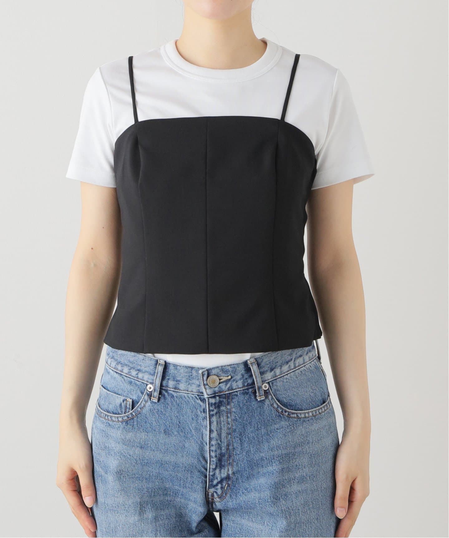 タグ付き新品▪️plage▪️ calla lily ビスチェ (black) calla lily ビスチェ (black)（その他トップス）｜Plage