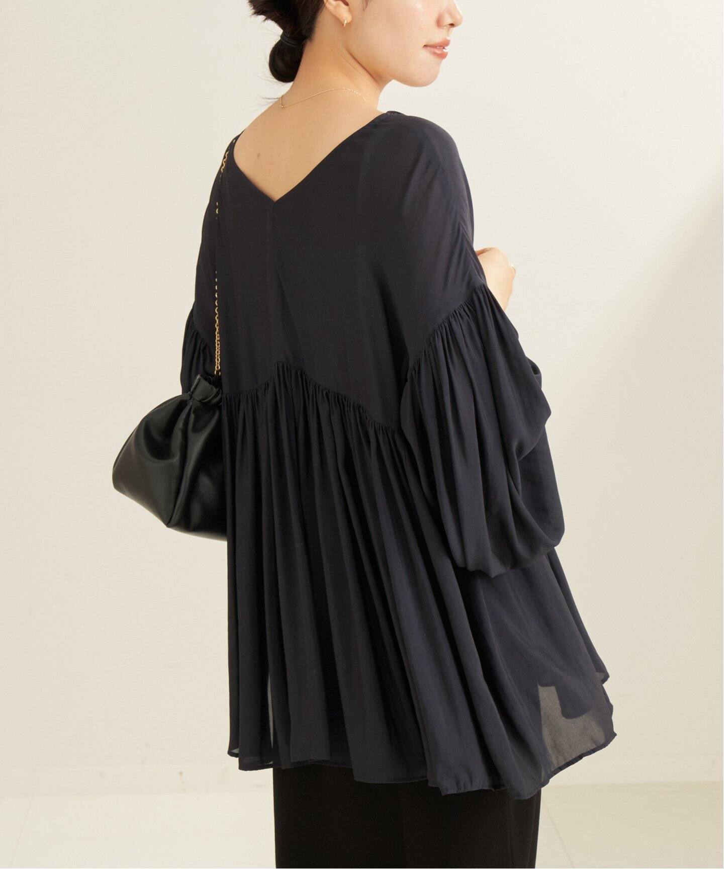 ★j38さま専用★     プラージュ　Volume Sleeves ブラウス plage（プラージュ） ブラウス シャツ Tuck Sleeves シャツ レディース