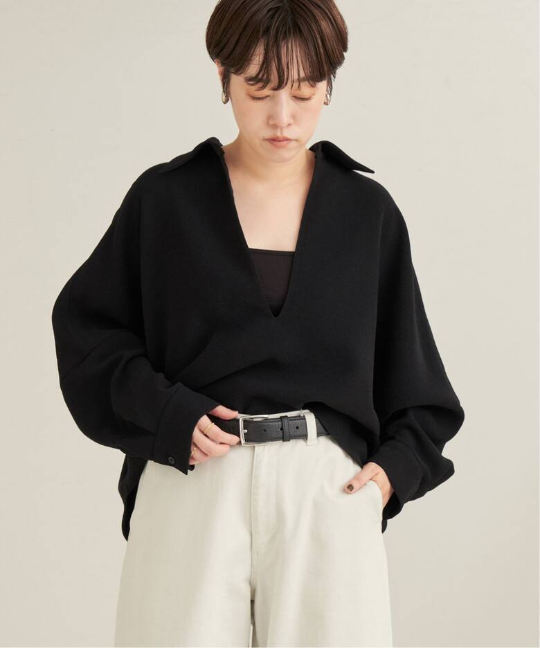 新品☆plage GEOORGETTE SKIPPER ブラウス - 長袖