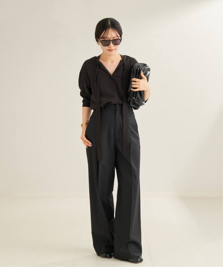 SILK RAYON BOW ブラウス（シャツ／ブラウス）｜Plage（プラージュ）の 