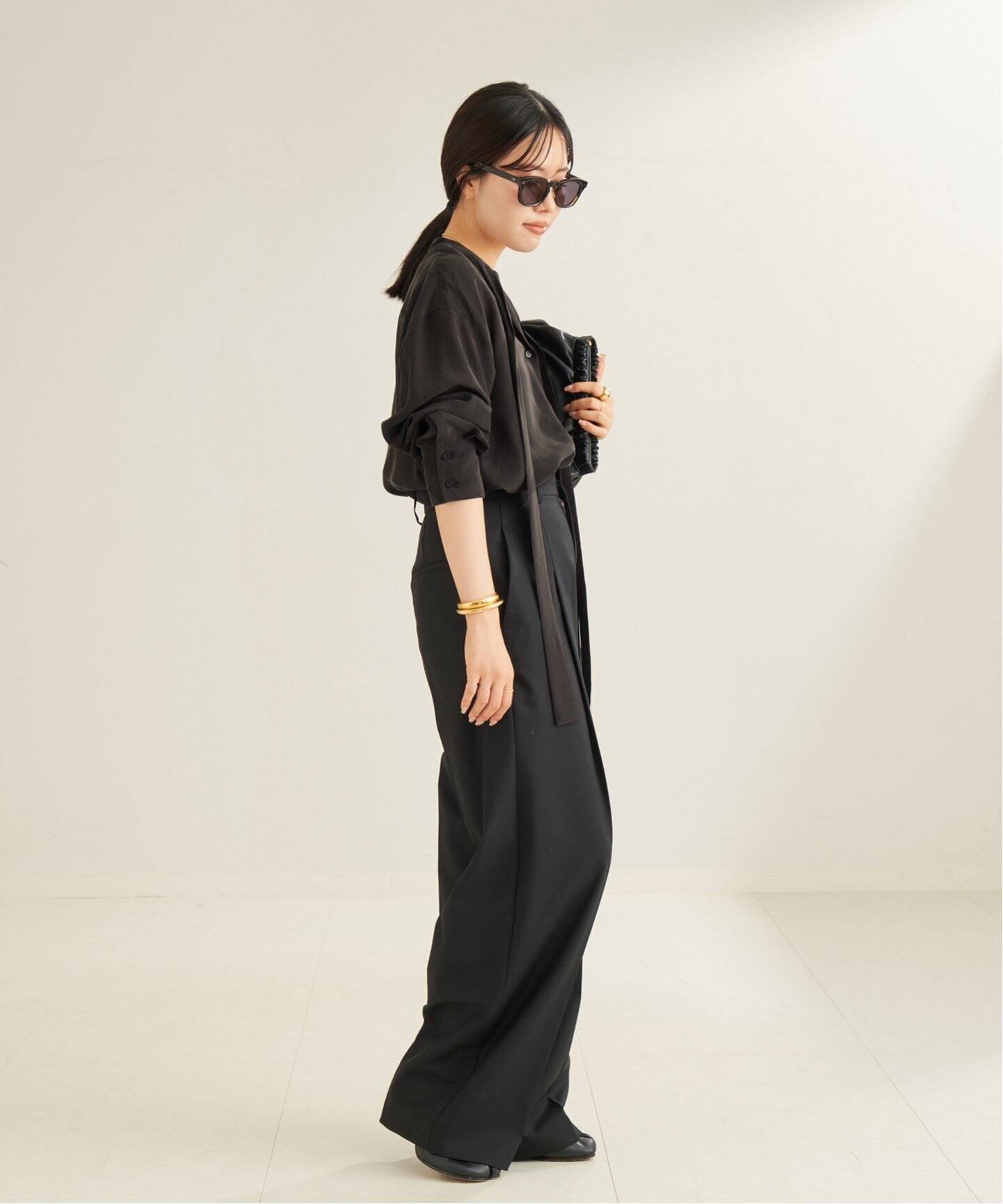 SILK RAYON BOW ブラウス（シャツ／ブラウス）｜Plage（プラージュ）の 