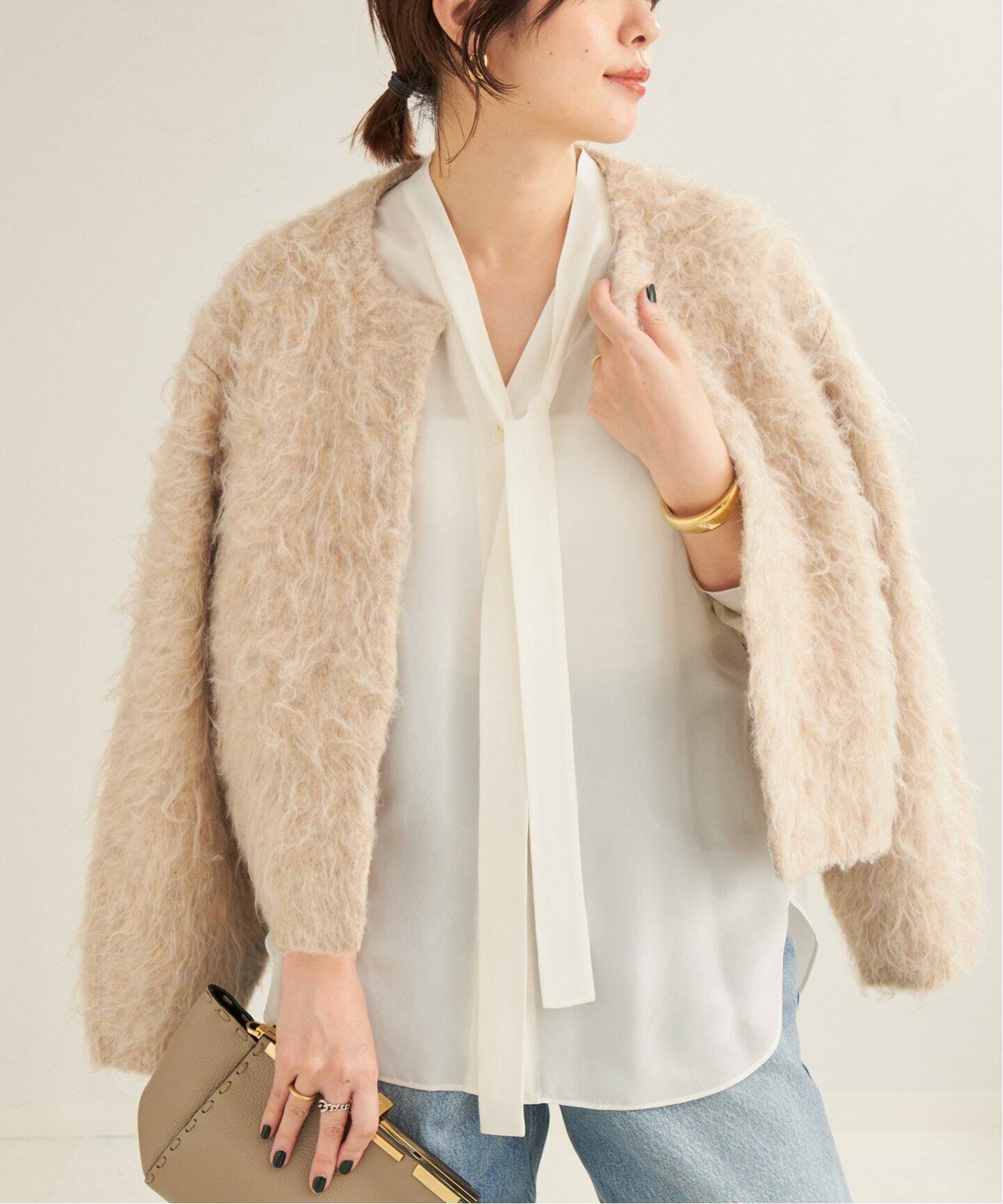SILK RAYON BOW ブラウス（シャツ／ブラウス）｜Plage（プラージュ）の 