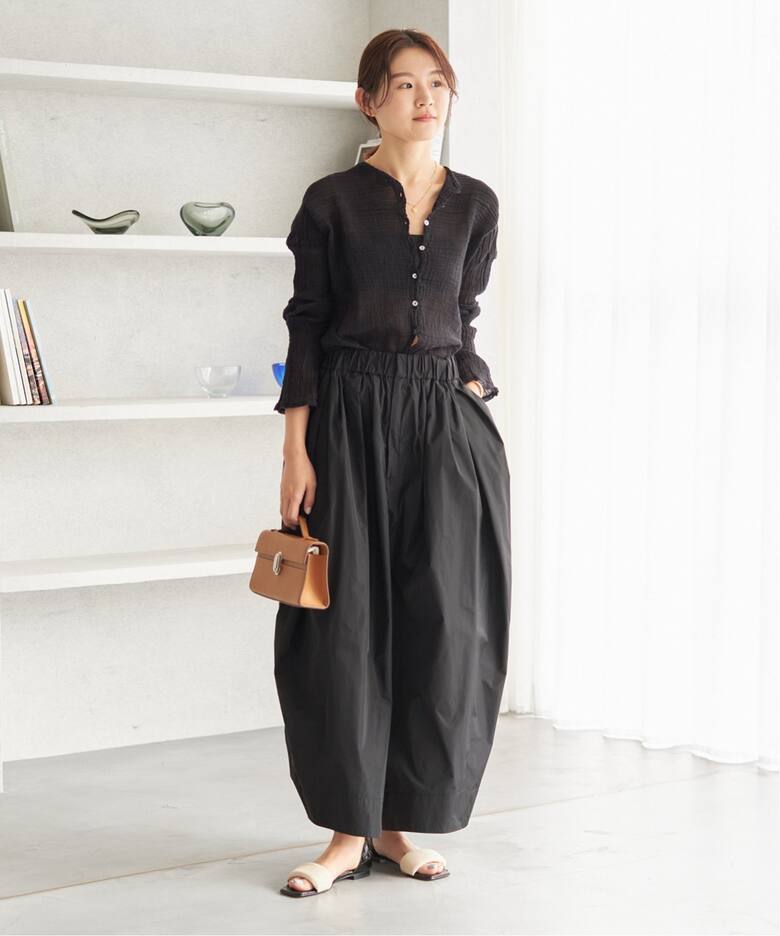 LES ATELIERS FRANCAIS DE CONFECTION 別注 2WAY ブラウス（シャツ 