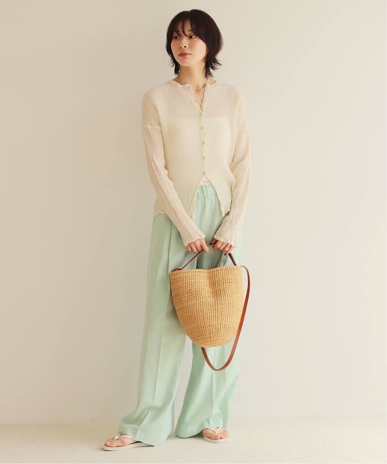 LES ATELIERS FRANCAIS DE CONFECTION 別注 2WAY ブラウス（シャツ 