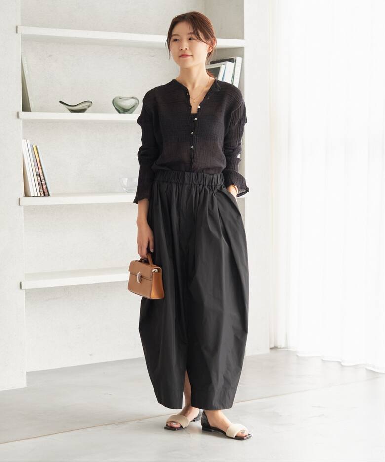 LES ATELIERS FRANCAIS DE CONFECTION 別注 2WAY ブラウス（シャツ 