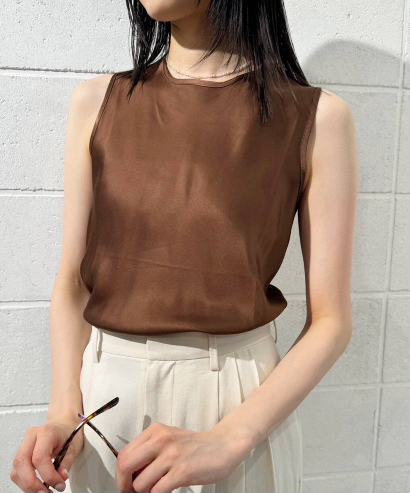 BASERANGE/ベースレンジ DYDINE TANK トップス（シャツ／ブラウス