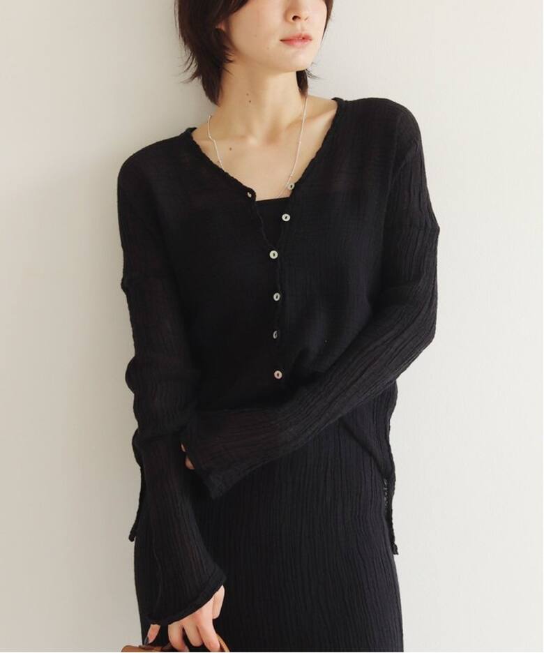 追加》LES ATELIERS FRANCAIS DE CONFECTION 別注 Vネック ブラウス 
