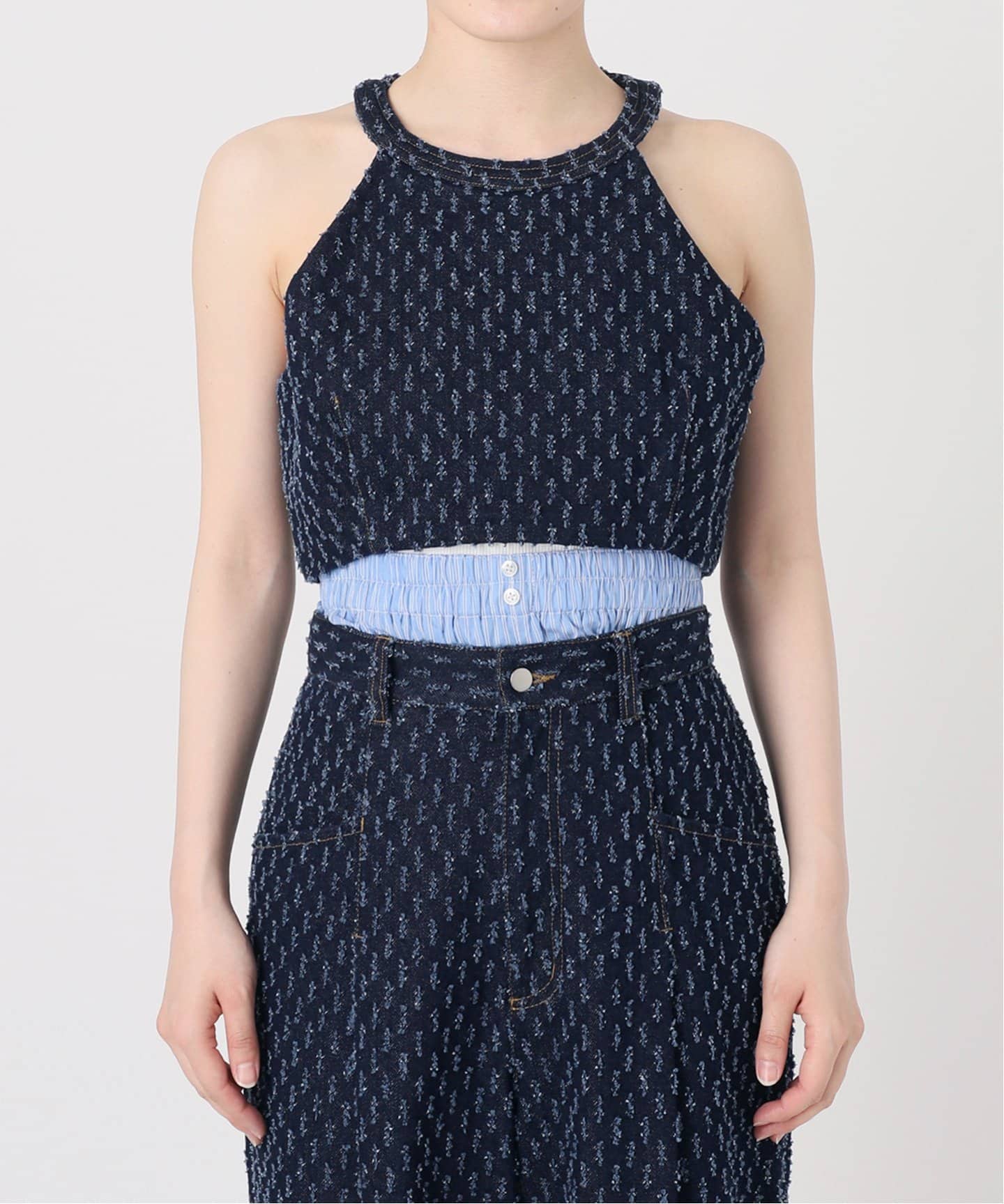 ももさん専用】SLOBE citron .Funny DENIM ブラウス レディース