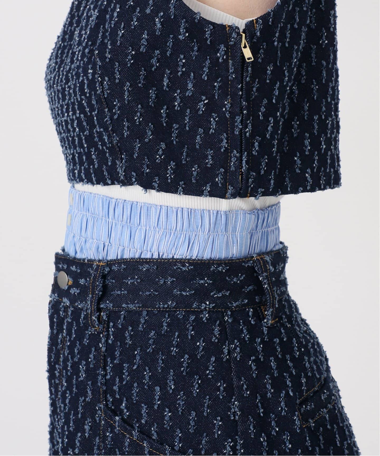 ももさん専用】SLOBE citron .Funny DENIM ブラウス レディース