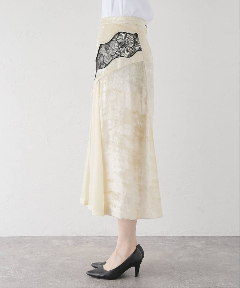 TOGA PULLA VELVET LACE SKIRT TP242-FG221：スカート（その他スカート 