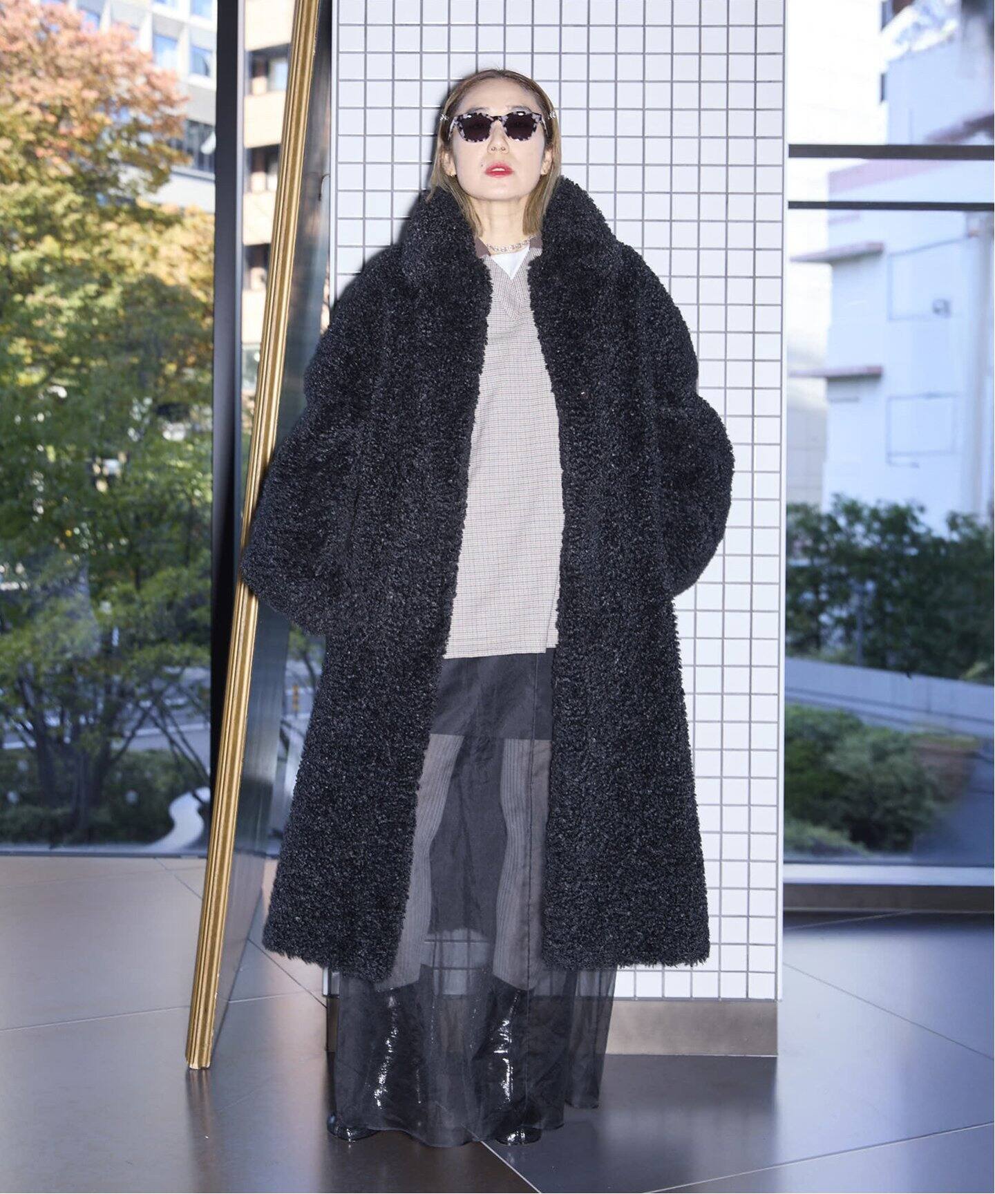スウェーデン発House of Dagmar ロングテイラードコート